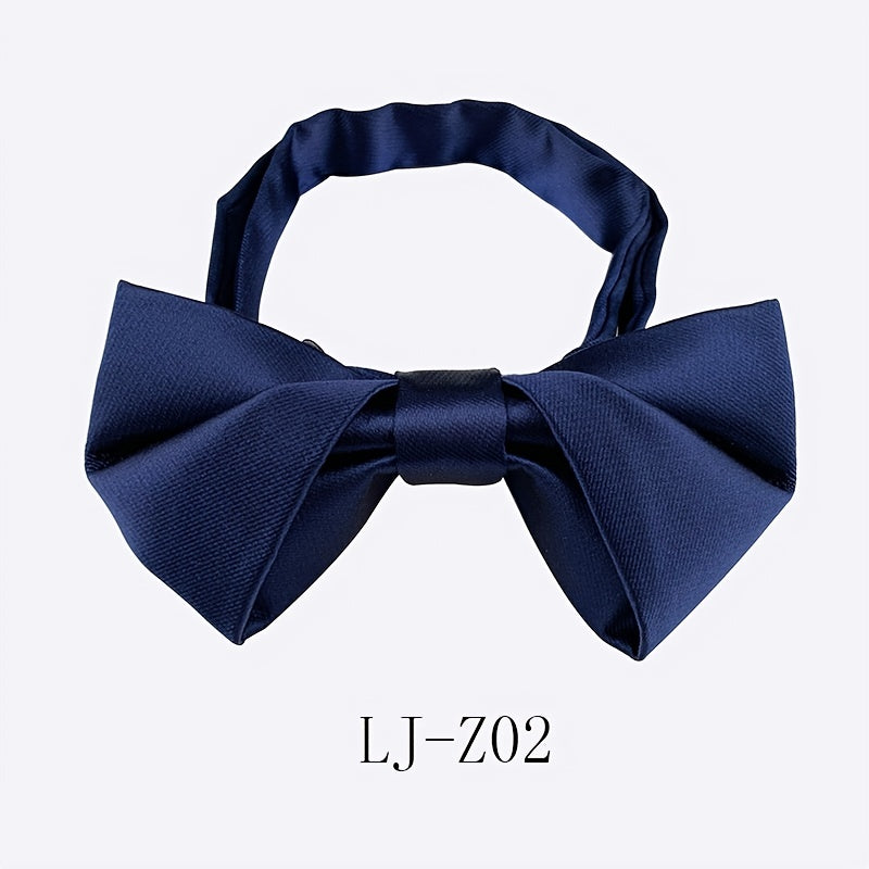Bow Tie Dress Bow Knot Polyester Silk Yarn Wrinkle Resistant Fabric