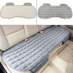 Flocking Cloth Car Seat Cover Non Slide Winter Auto Protection