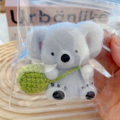 Koala Plush Squeeze Toy Bear Keychain Relaxation Gift