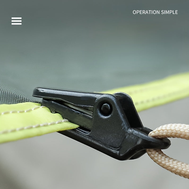 Crocodile Clip Camping Tent Windproof Fixed Clamp