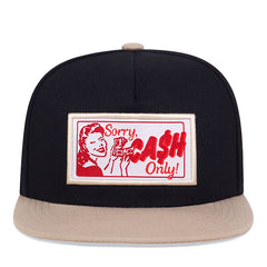 Cartoon Character Embroidered Hip Hop Cap
