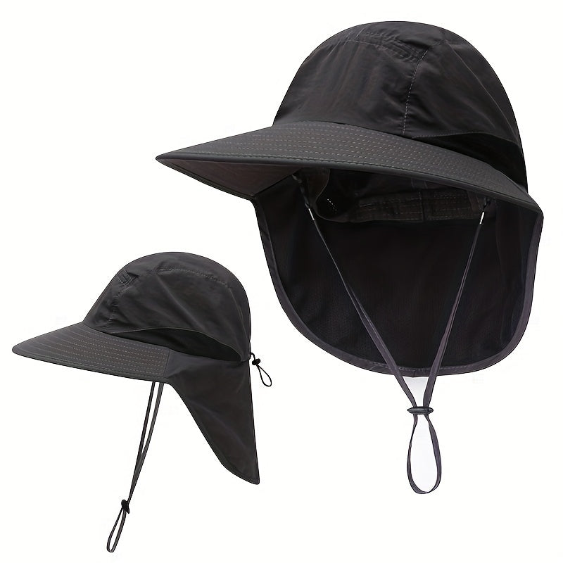 Women's Quick Dry Sun Hat With Neck Guard