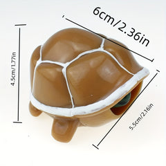 Funny Shrunken Head Turtle Squeeze Vent Toy