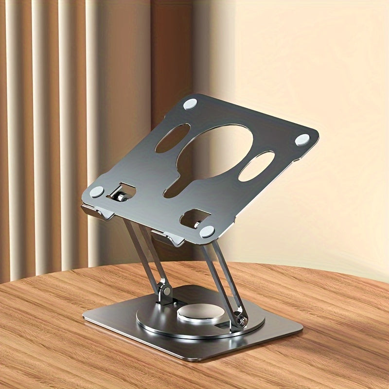 360 Degree Rotating Laptop Stand Aluminum Alloy Desk Compatible Air Pro