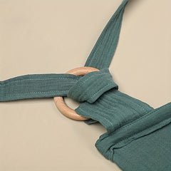 Green Cotton Nursing Cover Breastfeeding Comfortable and Breathable