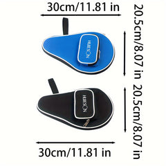 Table Tennis Racket Cover Gourd Shape Hold 3 Balls Protective Cover
