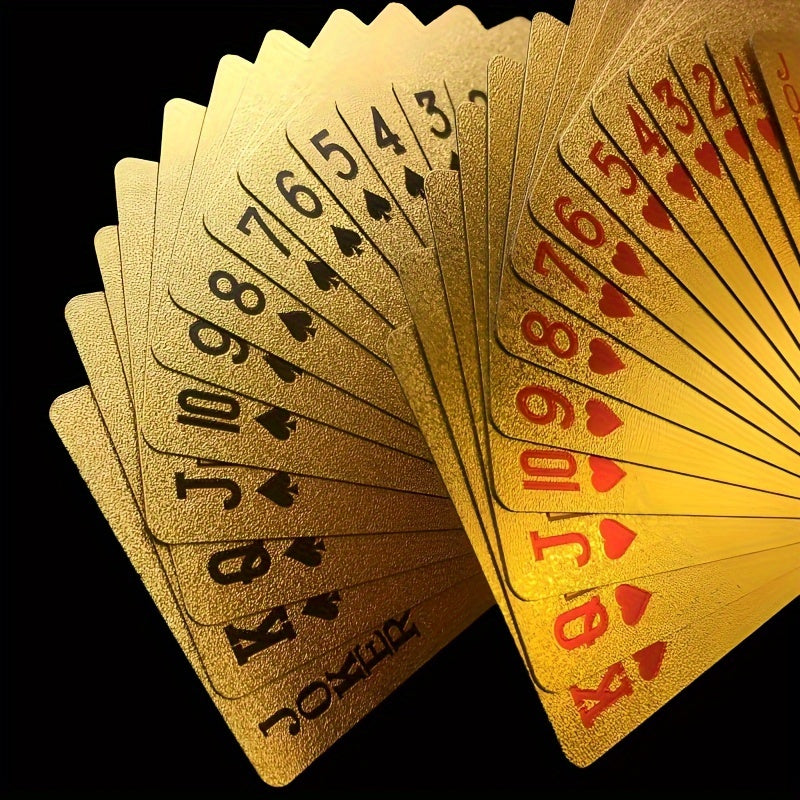 Waterproof Foil Poker Cards for Party Game