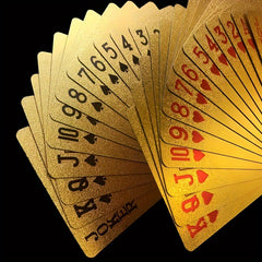 Waterproof Foil Poker Cards for Party Game