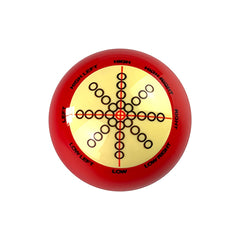 Billiards Cue Ball for Training and Practice with Clear Lines and Dots