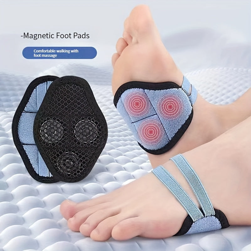 Stretchy Thin Bandage Magnetic Arch Support Foot Pads