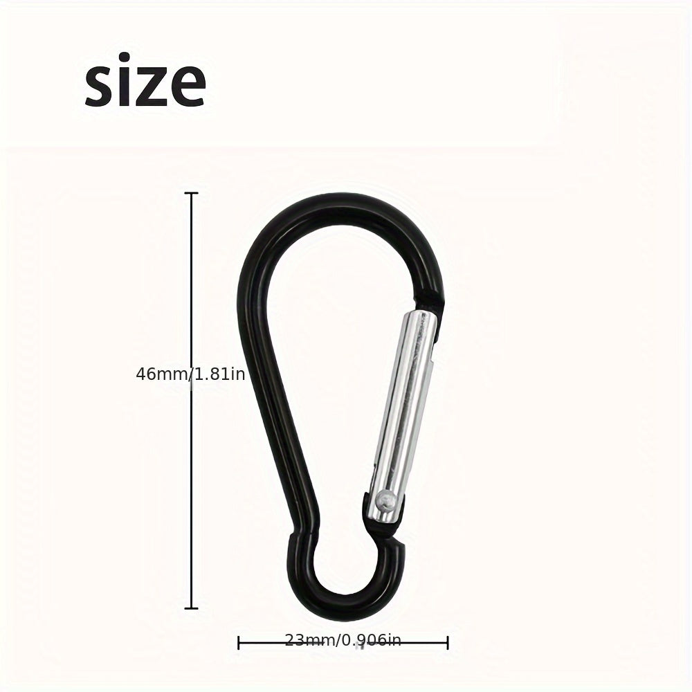 Heavy Duty Carabiner Keychains Durable Metal Buckle for Outdoor Activities