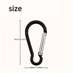 Heavy Duty Carabiner Keychains Durable Metal Buckle for Outdoor Activities