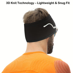 2pcs Sweat Absorbent Sports Headband for Men & Women, Elastic Yoga Running Cycli