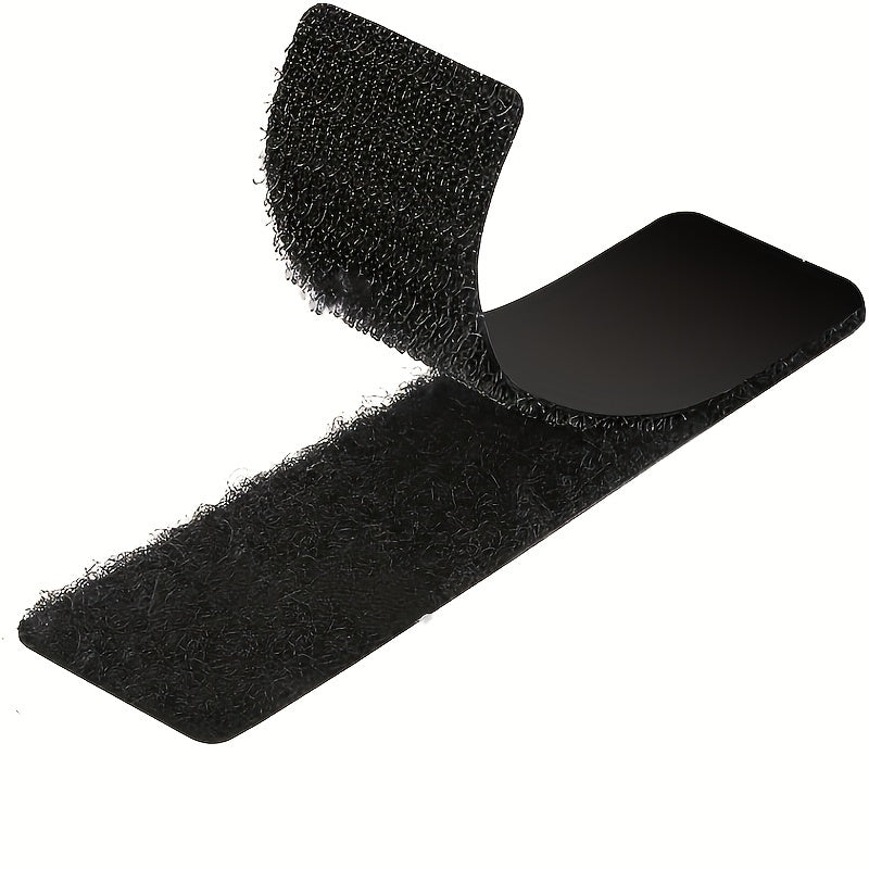 10pcs Hook And Loop Fastening Tape Strips Set