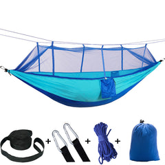 Portable Camping Hammock with Mosquito Protection