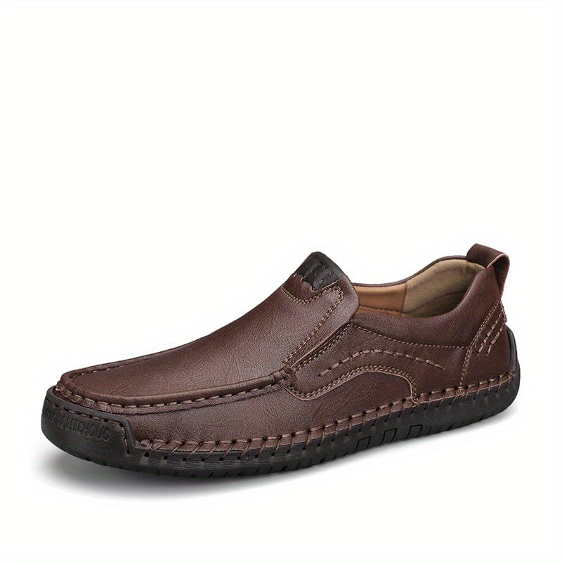 Men's Comfy Non-slip Moc Toe Loafers