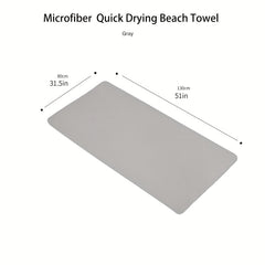 Mutao Microfiber Beach Towels Quick Drying Sand Proof Soft Swim Towel