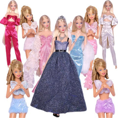 Mermaid Tail Dress for 11 8 inch Doll Clothes Doll Shoes Party Cosplay Skirt