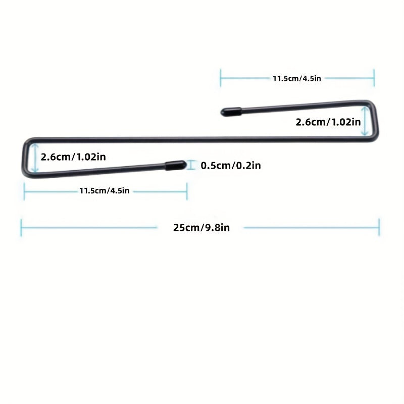 6pcs Heavy Duty Rack for Gun Safe Shelf or Cabinet Display