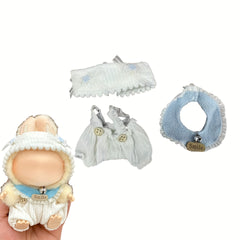 Maid Jumpsuit 2pcs 3pcs for 6 69 inch Doll