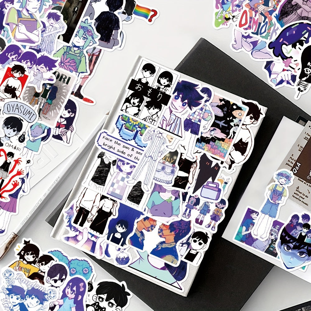 50pcs Big Forest Series Graffiti Stickers for Laptop Helmet Water Cup DIY Pack