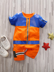Lucky Cloud Graphic Romper Infant Jumpsuit