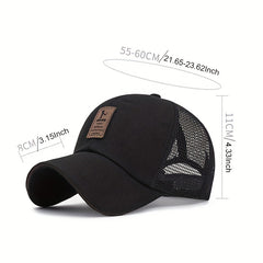 Men's Summer Visor Hat Sunscreen Baseball Cap