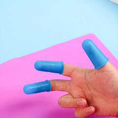 3pcs Silicone Finger Cots Sleeves Epoxy Resin Mold Casting Tool DIY Craft Art