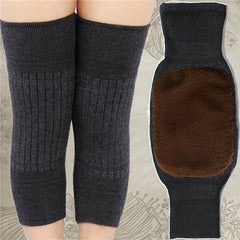 2pcs Cashmere Knee Pads Winter Warm Thick Wool Knee Protection