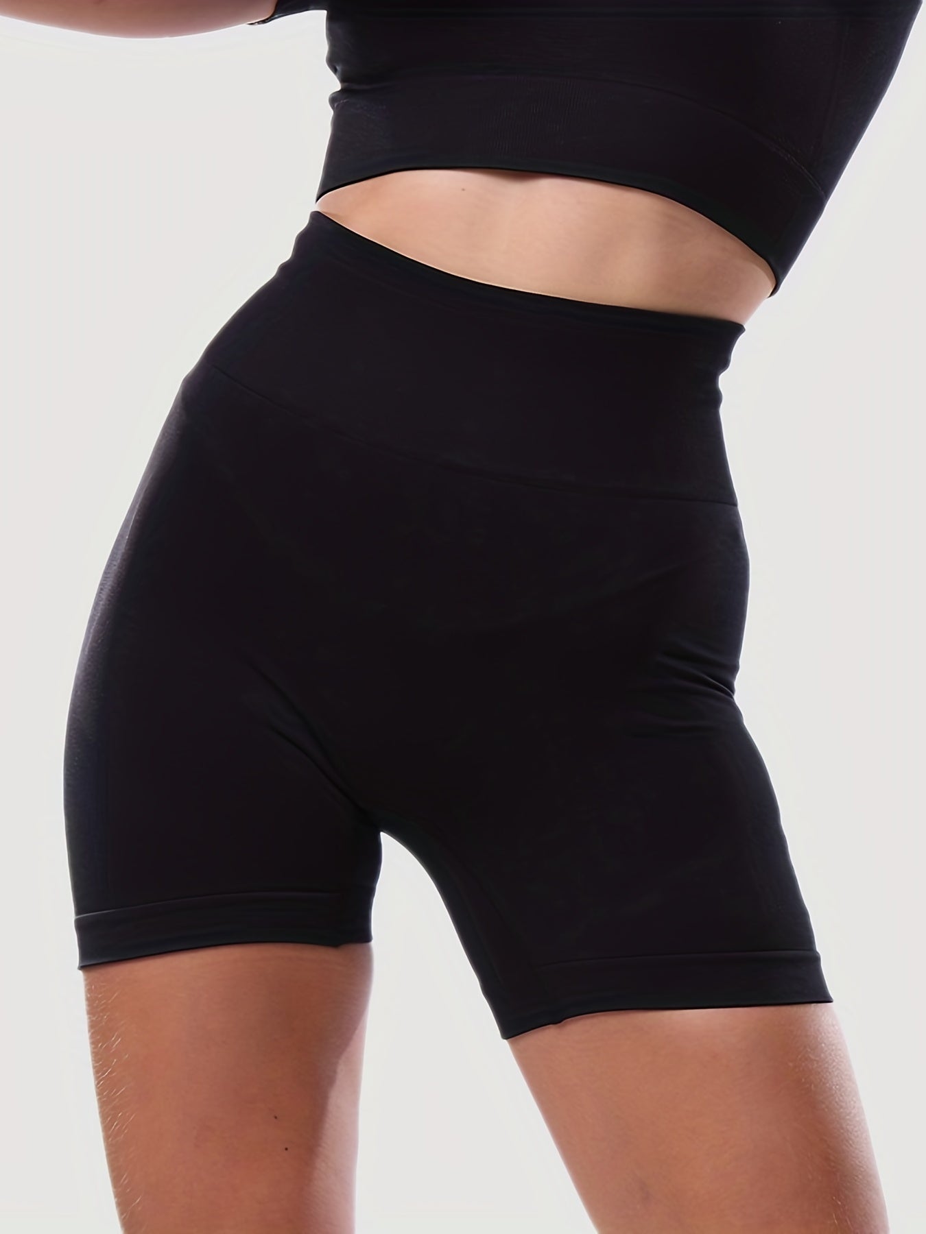 High Waist Quick Drying Yoga Running Sports Shorts Butt Lifting Fitness