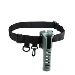 Adjustable Fishing Waist Belt With Rod Holder for Fishmen Outdoors