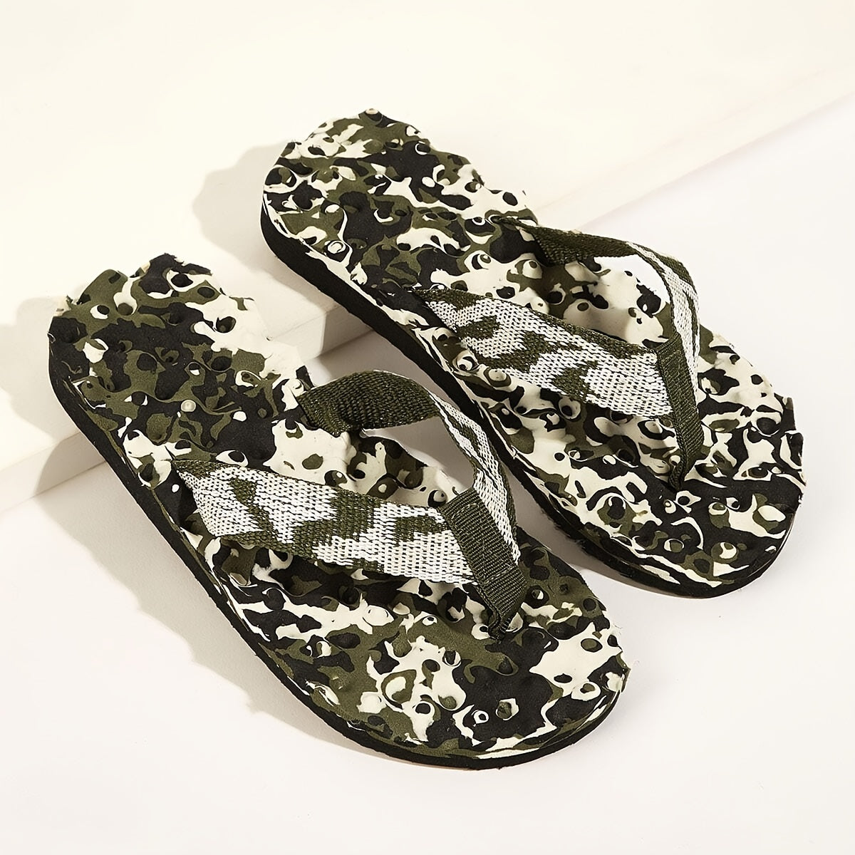 Men's Camo Flip Flops Anti-skid Slippers
