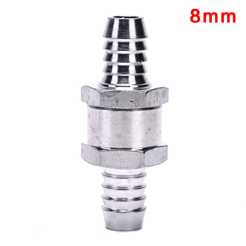1pc Aluminium Alloy Fuel Non Check Valve One Way Fit Carburettor 4 Sizes