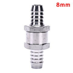 1pc Aluminium Alloy Fuel Non Check Valve One Way Fit Carburettor 4 Sizes