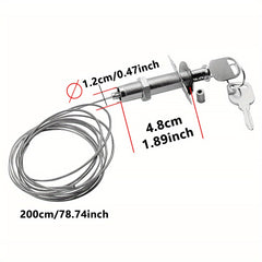 Garage Door Opener Release Lock 10-45MM Door Panels
