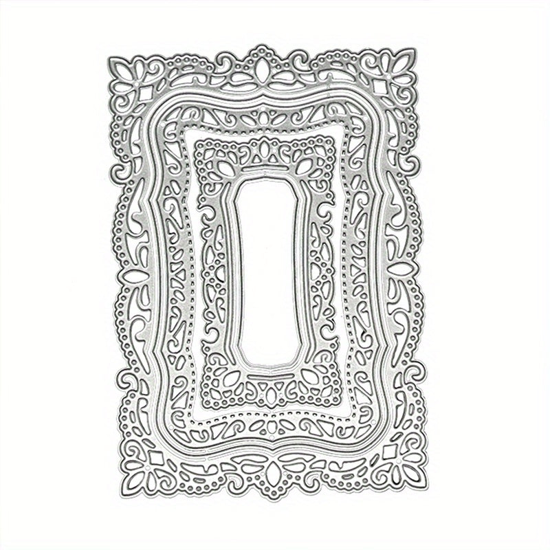 Rectangular Metal Cutting Dies Embossing Stencils for Card Making