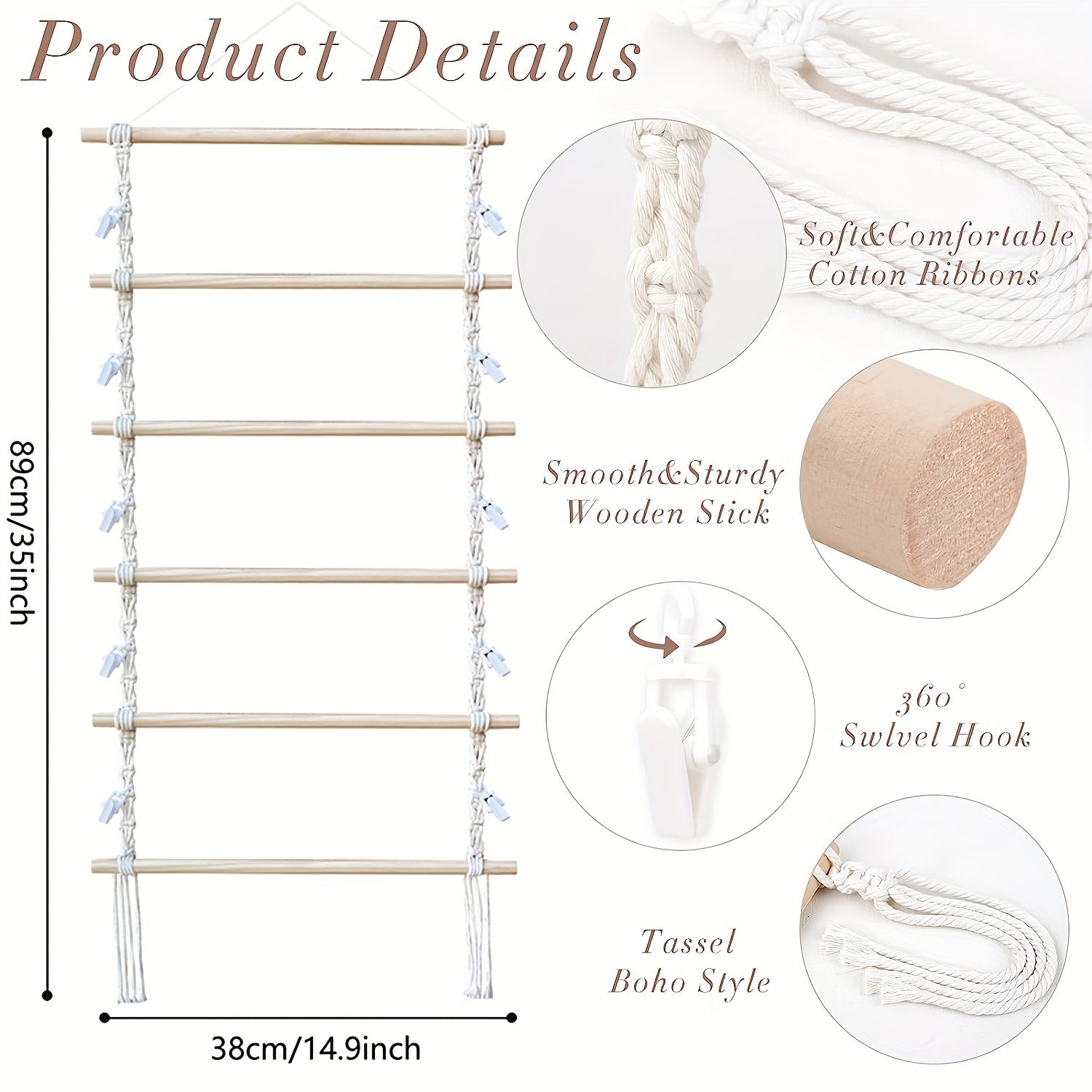 Hanging Hair Clips Storage Organizer