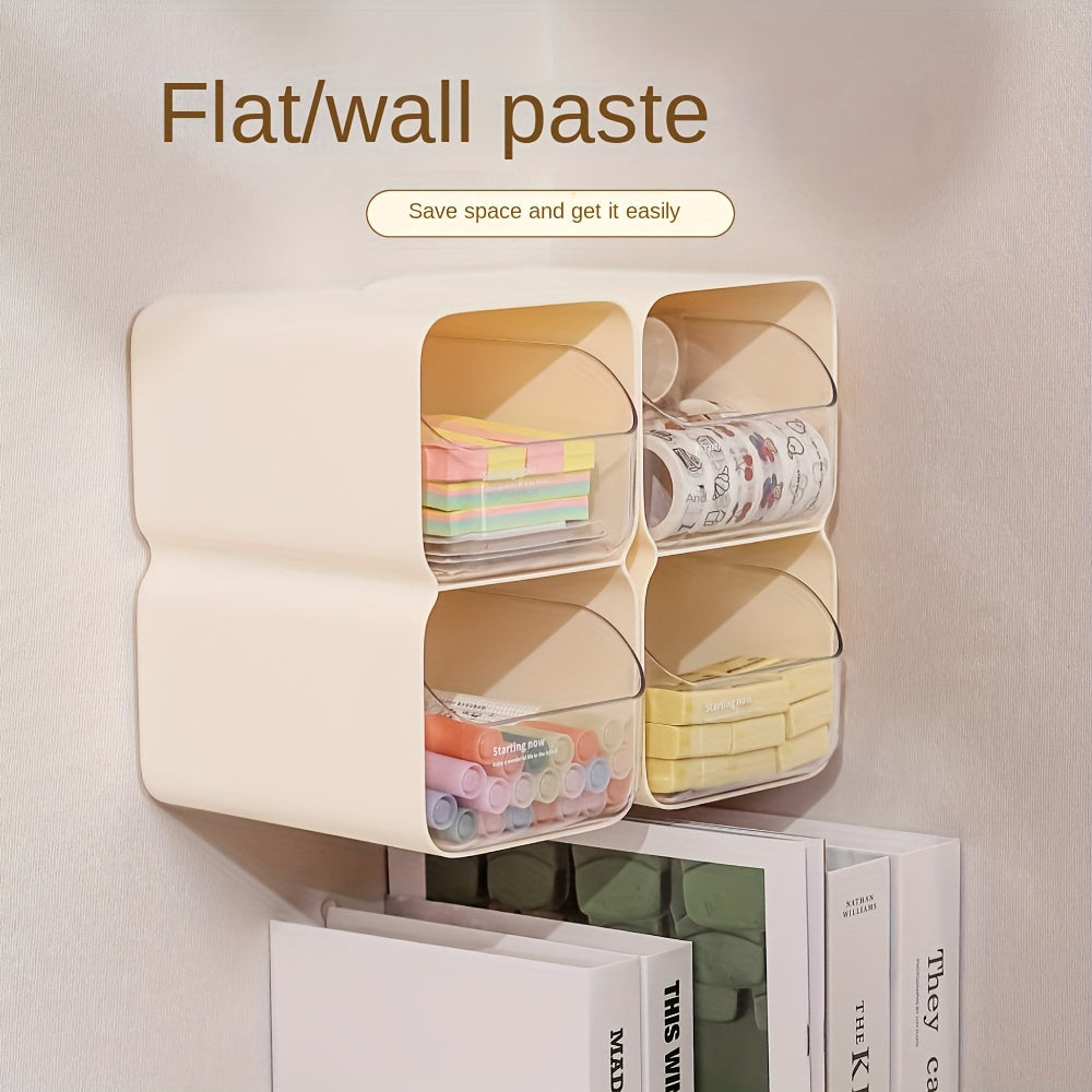 Desktop File Storage Shelf Office Supplies Storage Rack
