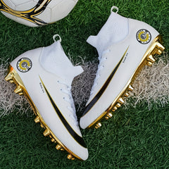 Men's High Top Non Slip Football Cleat Breathable Soccer Cleats