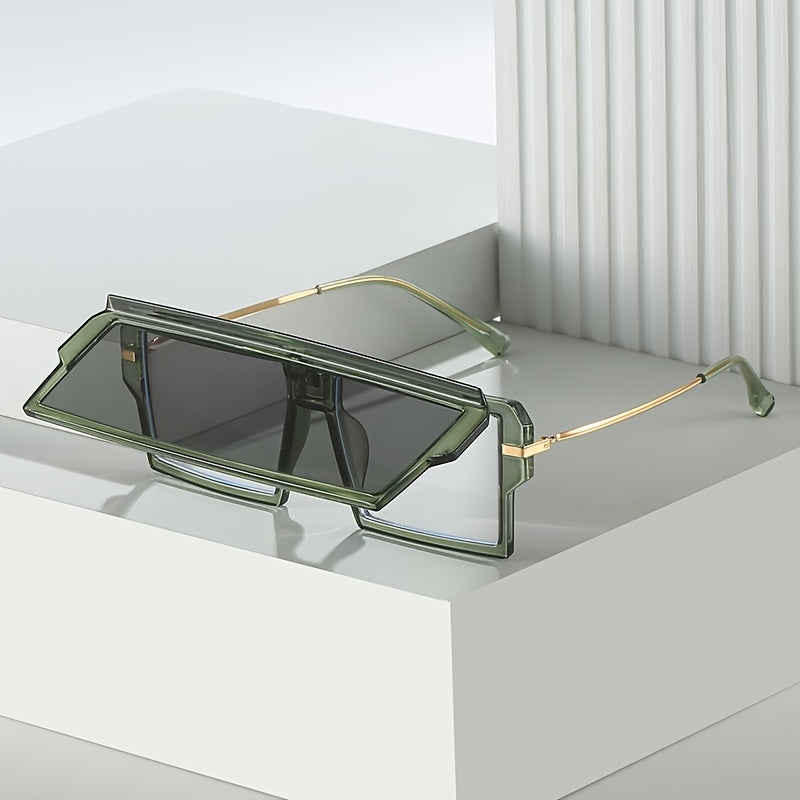 European American Flip Integrated Hip Hop Sunglasses