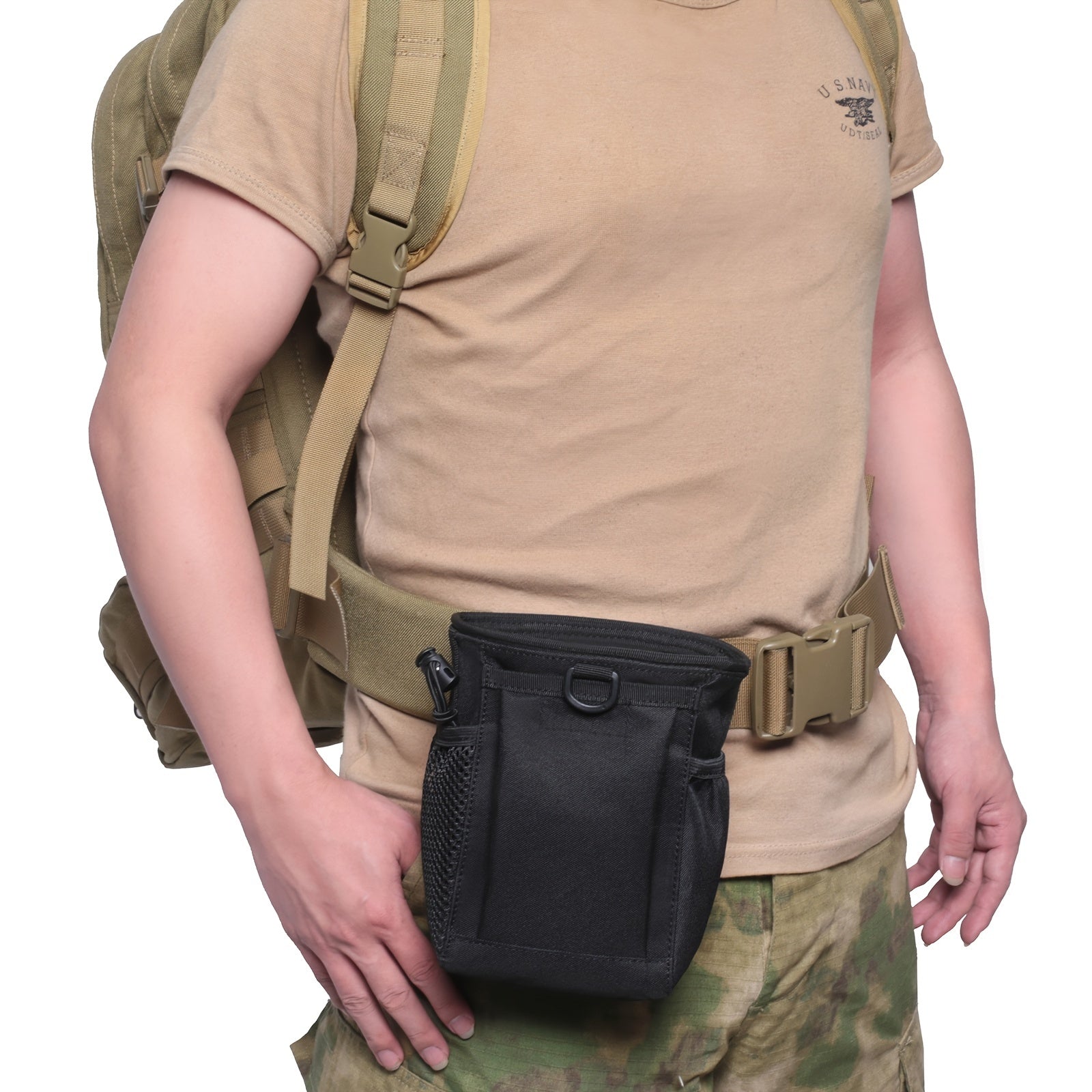 Tactical Molle Dump Pouch Camouflage Bag for Gear