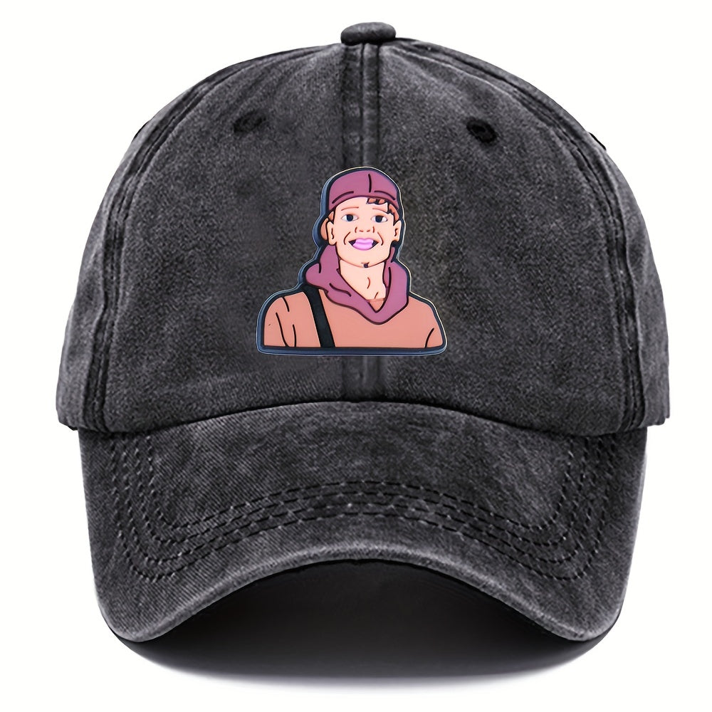 Outdoor Washed Cotton Sun Protection Baseball Cap Adjustable Size