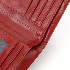 Women's Leather Wallet RFID Blocking Coin Purse Stylish Gift BP812