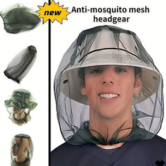 Outdoor Mosquito Head Mesh Nets - Protect Yourself from Insects