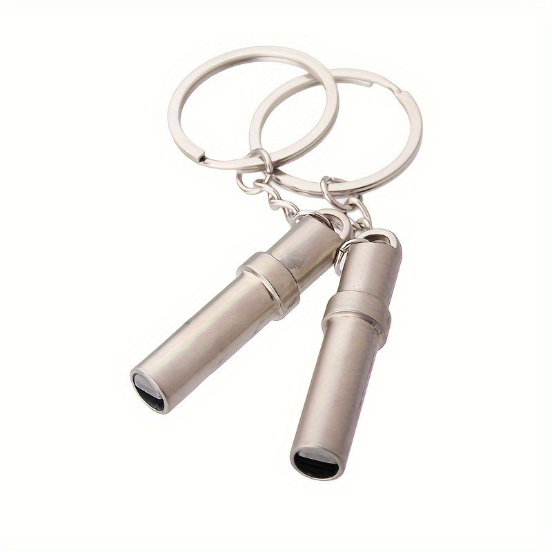 3 Sets Survival Whistle Keychain for Outdoor Emergency
