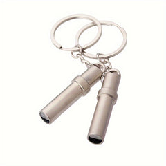 3 Sets Survival Whistle Keychain for Outdoor Emergency