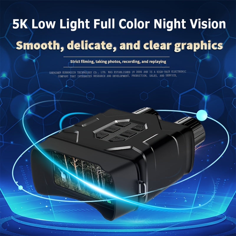 5K Ultra Clear Infrared Night Vision 10X Zoom Digital Binoculars