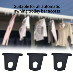 12pcs RV Awning Hook Hanger Storage Rack Portable Snap Buckles