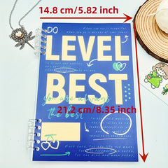 Thickened Loose Leaf Notebook, Purple