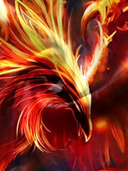Men's Flame Phoenix 3D Print T Shirt for Summer